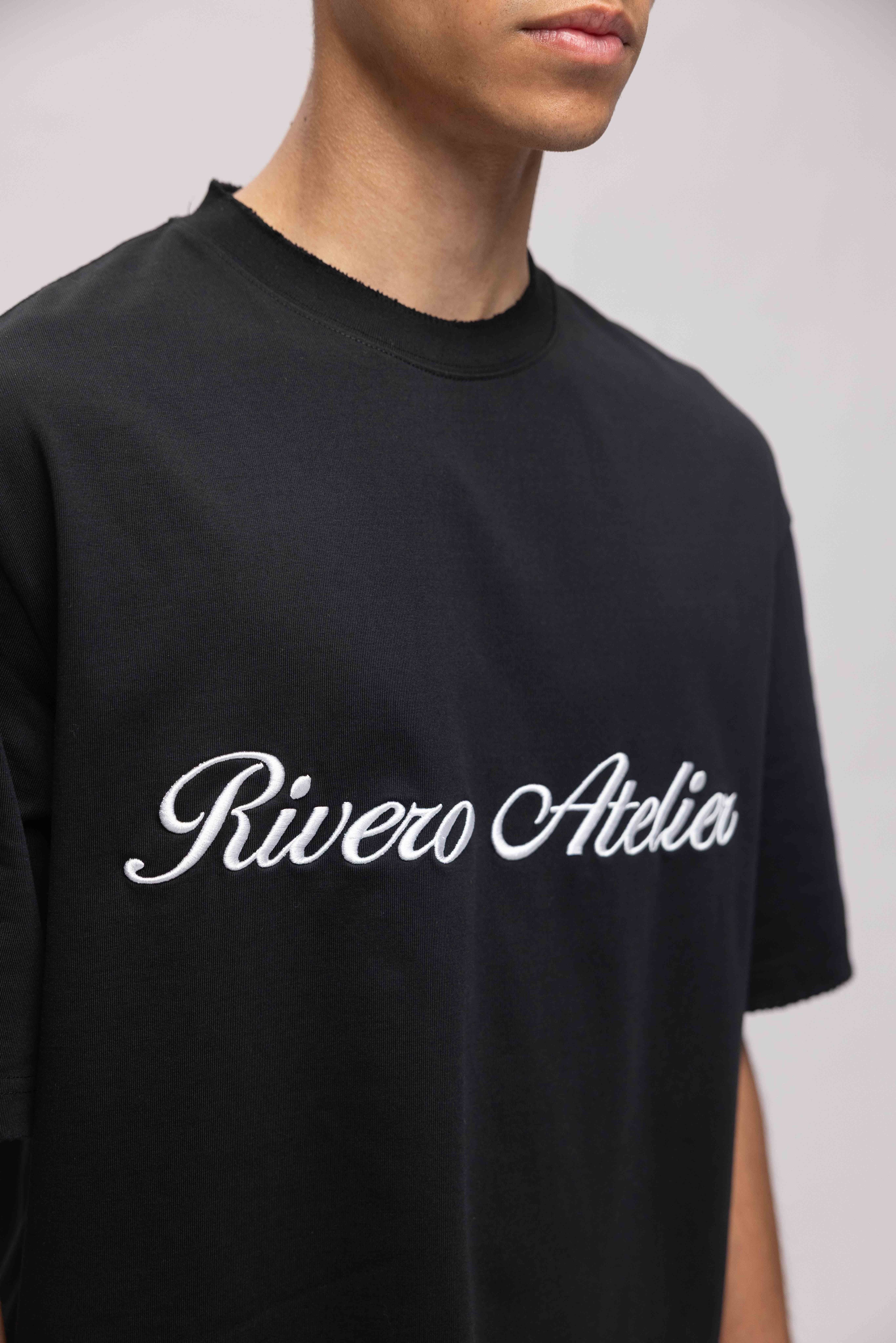 ATELIER RETRO T-SHIRT BLACK