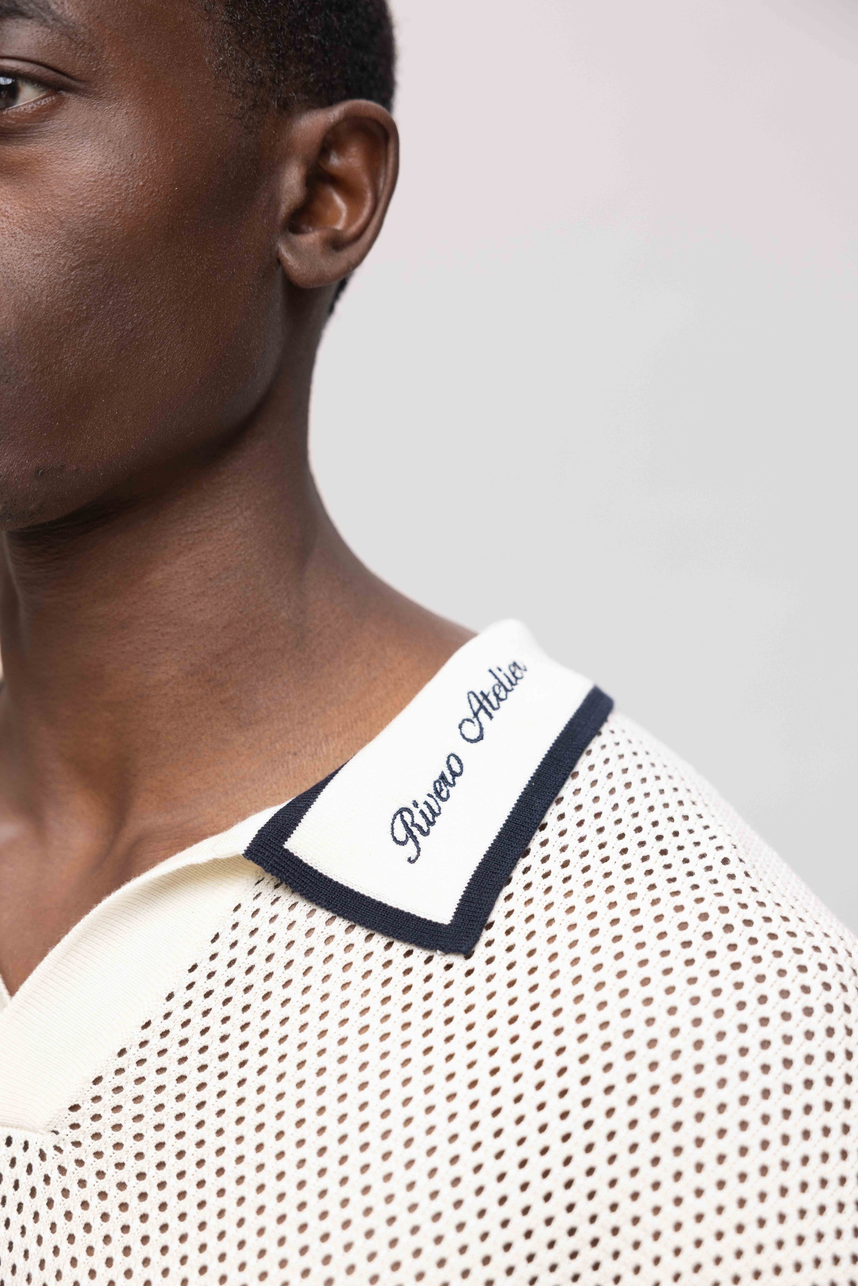 ATELIER COURT MESH POLO