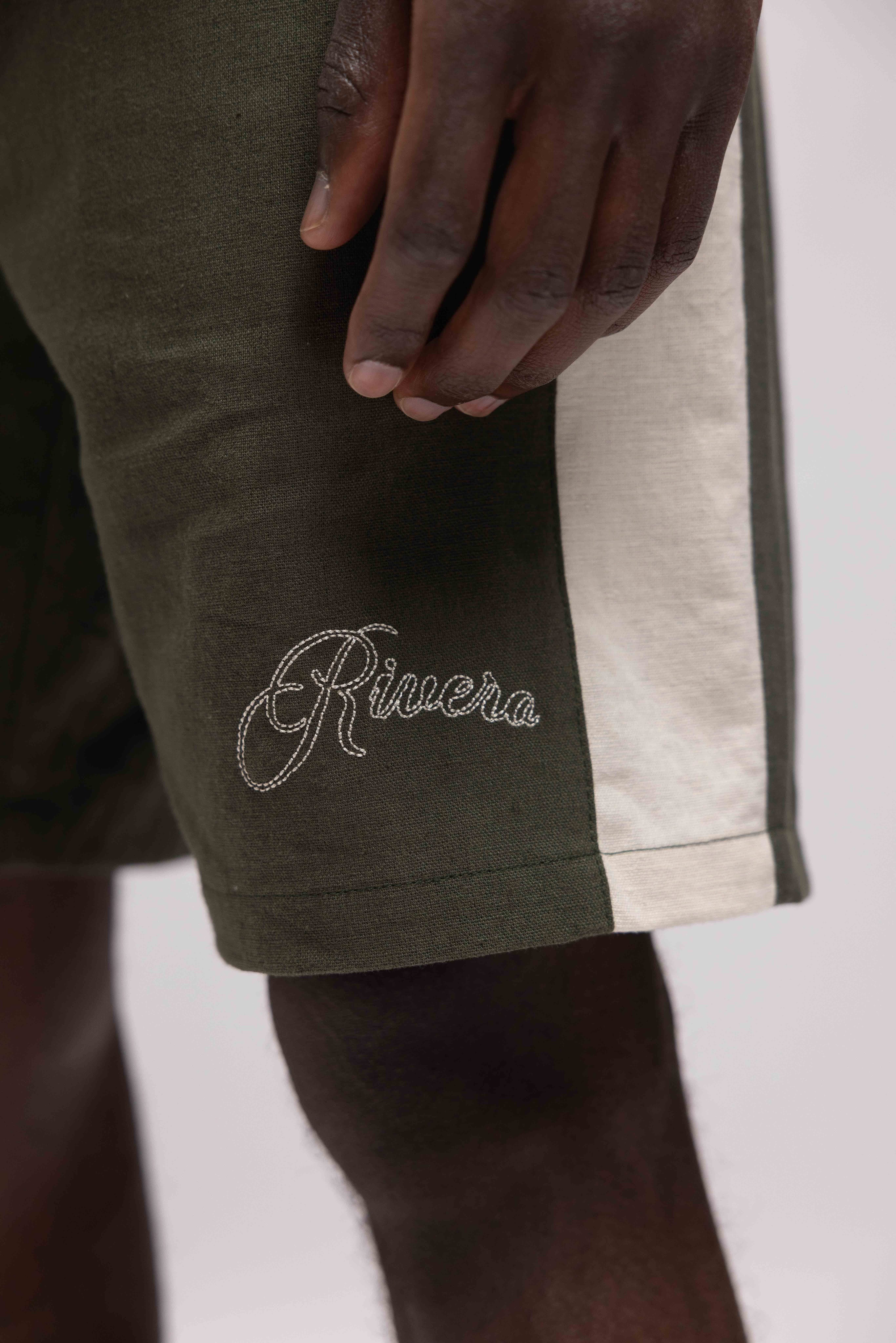 RETRO LINEN SHORTS