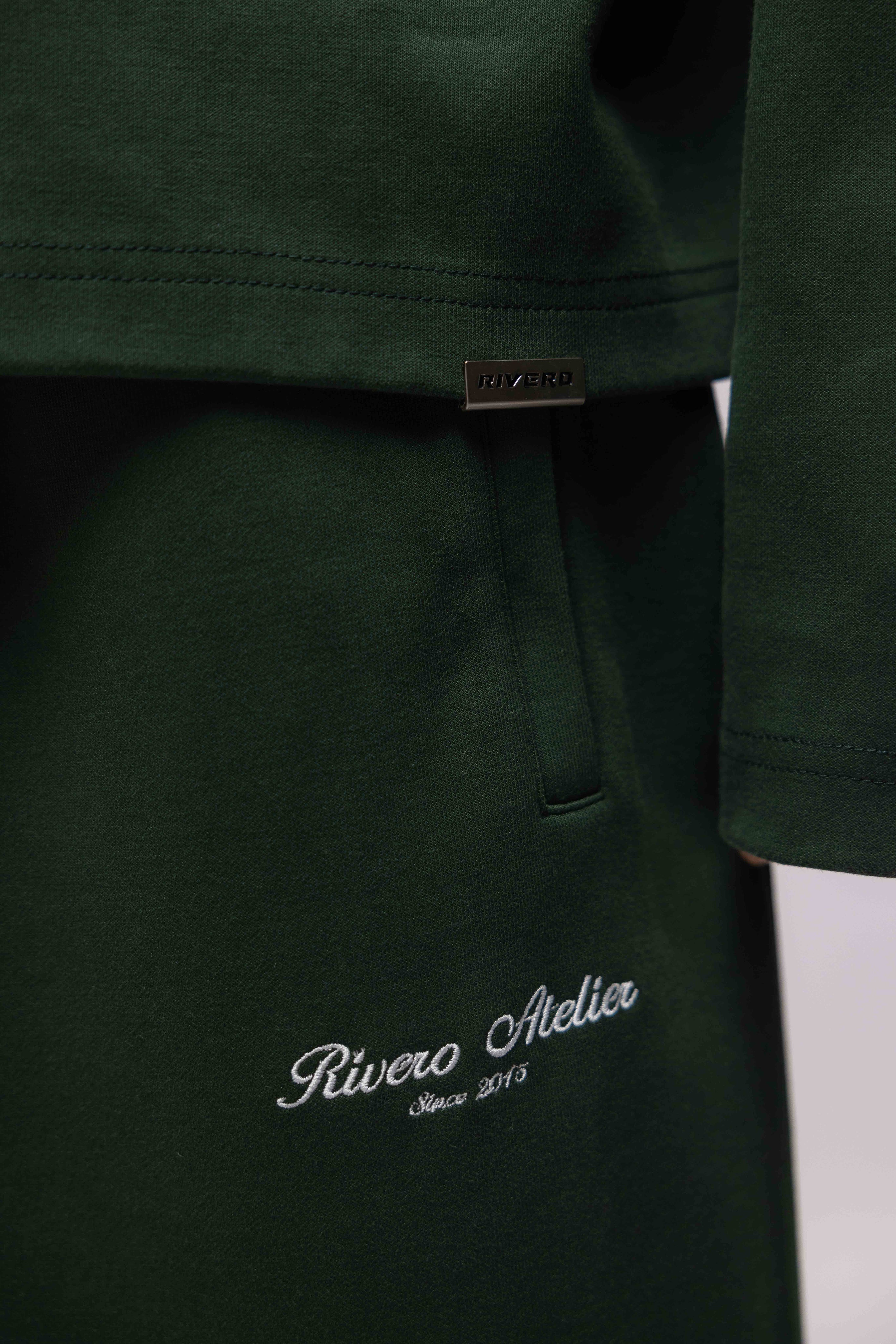 POLO LONGSLEEVE FOREST GREEN