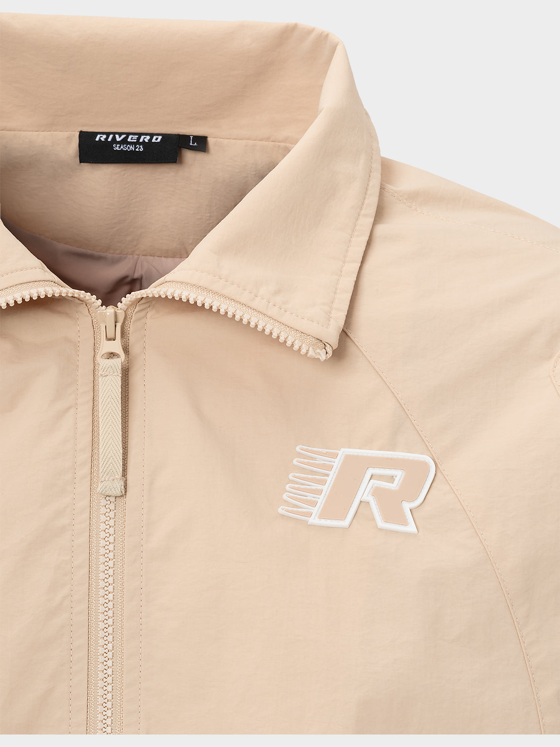 TRACKJACKET OVERSIZED SAND