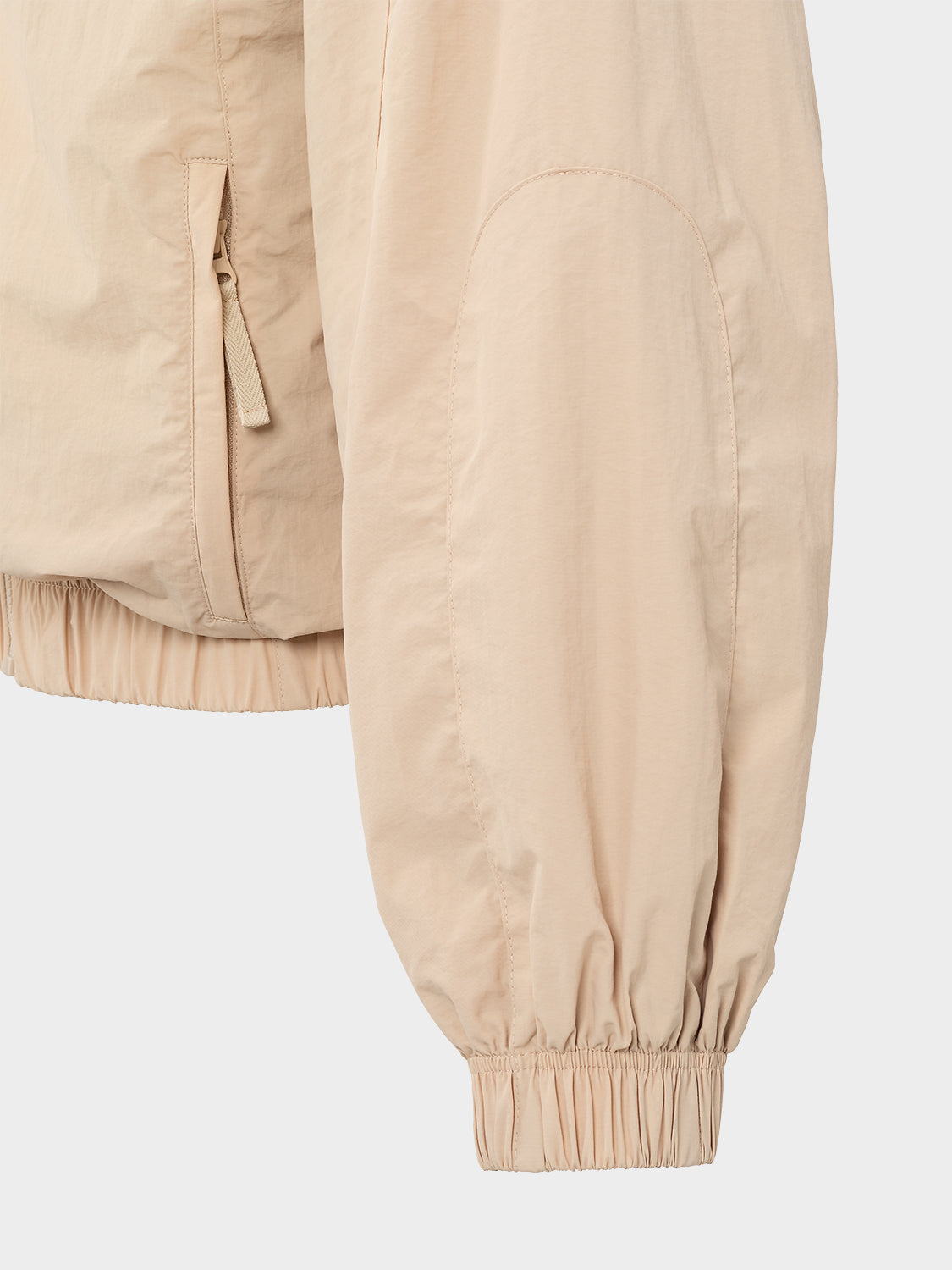 TRACKJACKET OVERSIZED SAND