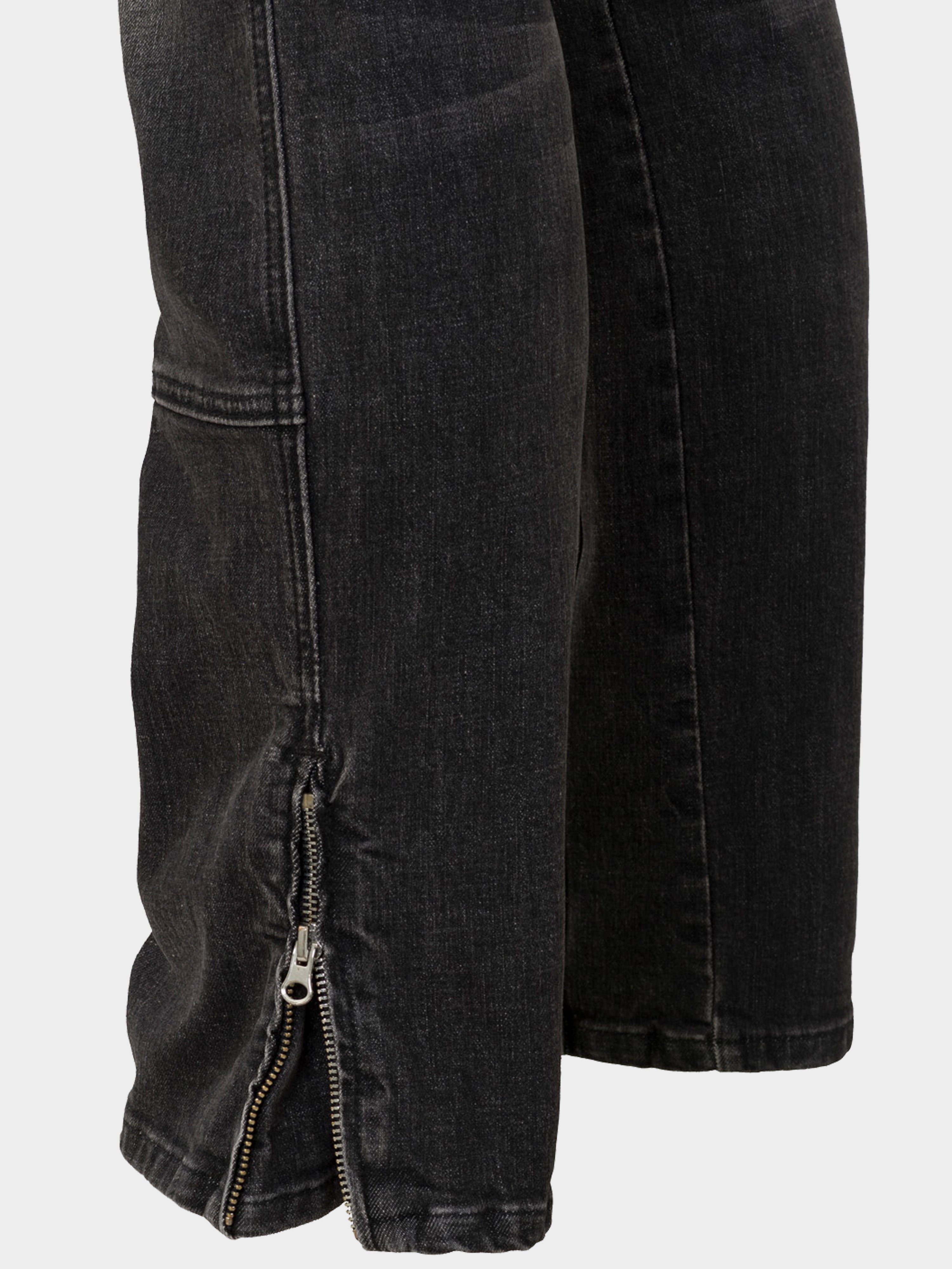 STRAIGHT WORKER DENIM JEANS BLACK